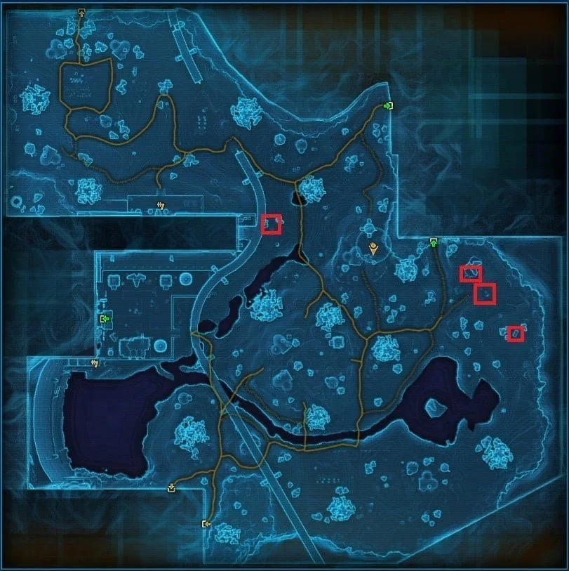 SWTOR Dantooine Achievements Irritable Bloatgourd Locations