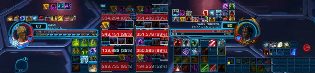 SWTOR 7.0 Commando Combat Medic UI