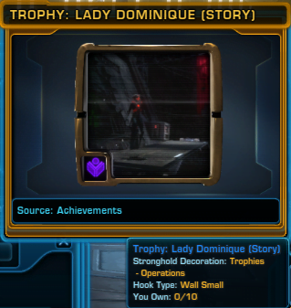 R-4 Anomaly Lady Dominique Trophy SM