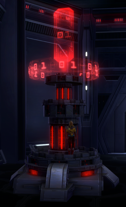 SWTOR Game Update 7.2 PvP Seasons PvP Season 1 Trophy (Large) Decoration  Red Effect