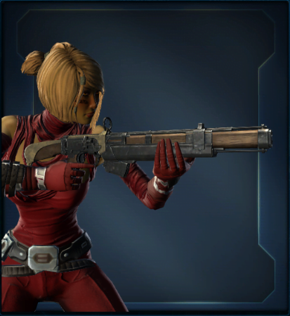 SWTOR Life Day Event Family of the First Seed Blaster Rifle