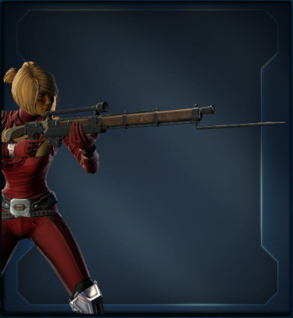 SWTOR Life Day Event Family of the First Seed Sniper Rifle